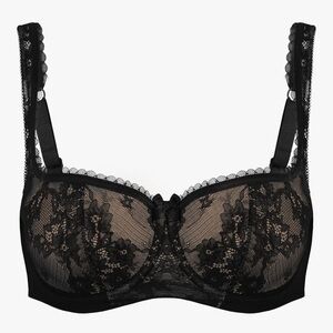 Black Lace Underwire Bra